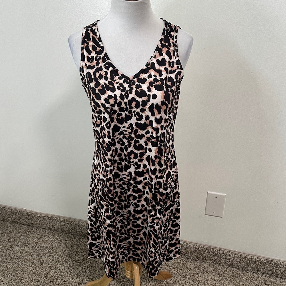 ❤️ NWT Amazon Leopard Tank Dress